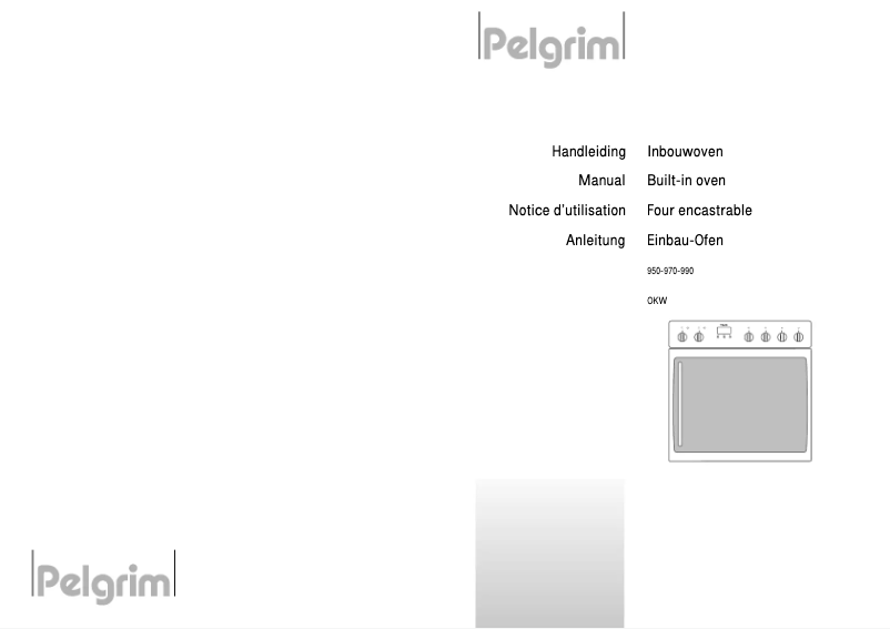 Page 1 of the manual User Manual Pelgrim OKW950ONY