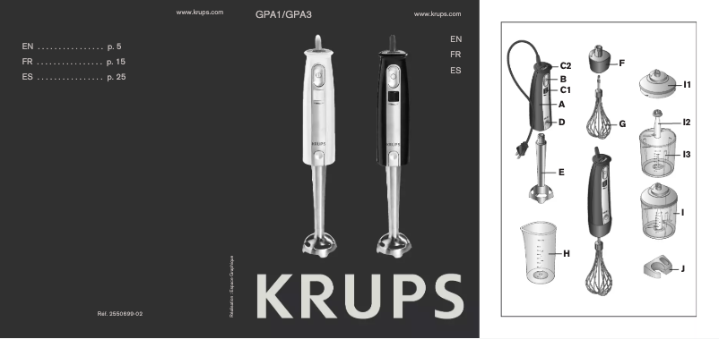 Imagen de la primera página del manual del dispositivo GPA3