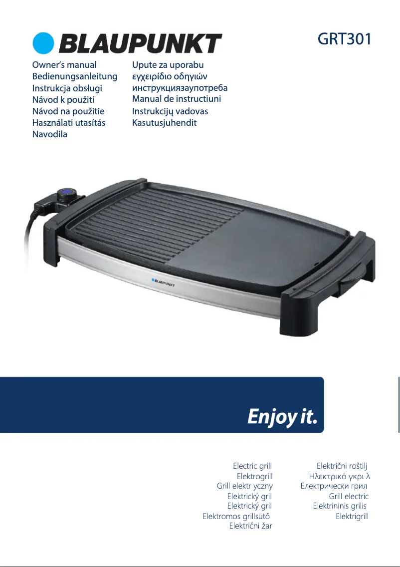 Página 1 del manual Manual de usuario Blaupunkt GRT301