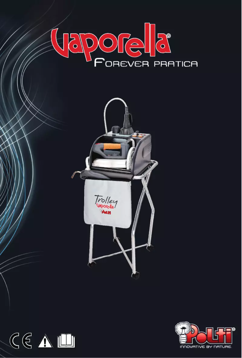 Page 1 de la notice Manuel utilisateur Polti Vaporella Forever PRATICA