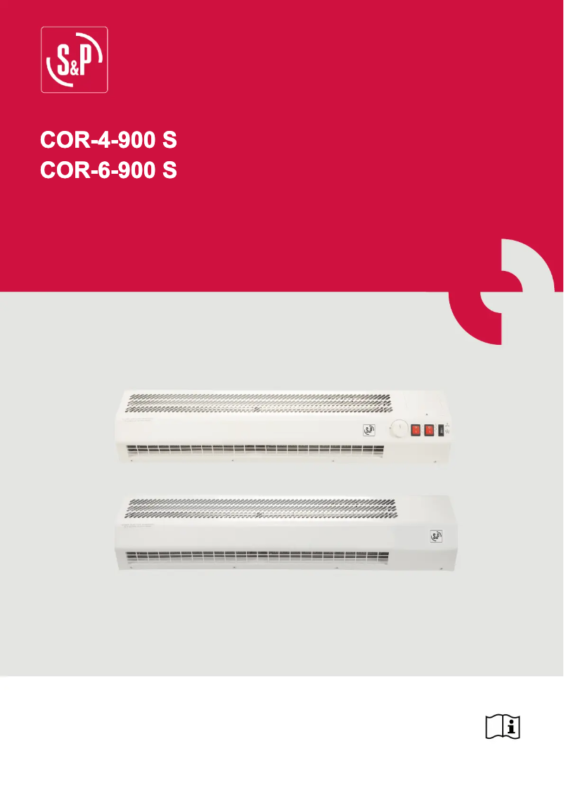 Página 1 del manual Manual de usuario Soler & Palau COR-4-900 S