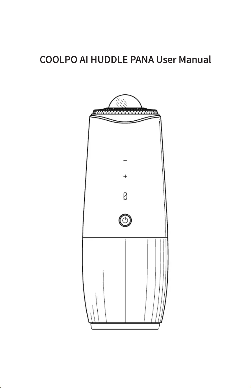 Página 1 del manual Manual de usuario Coolpo AI Huddle PANA