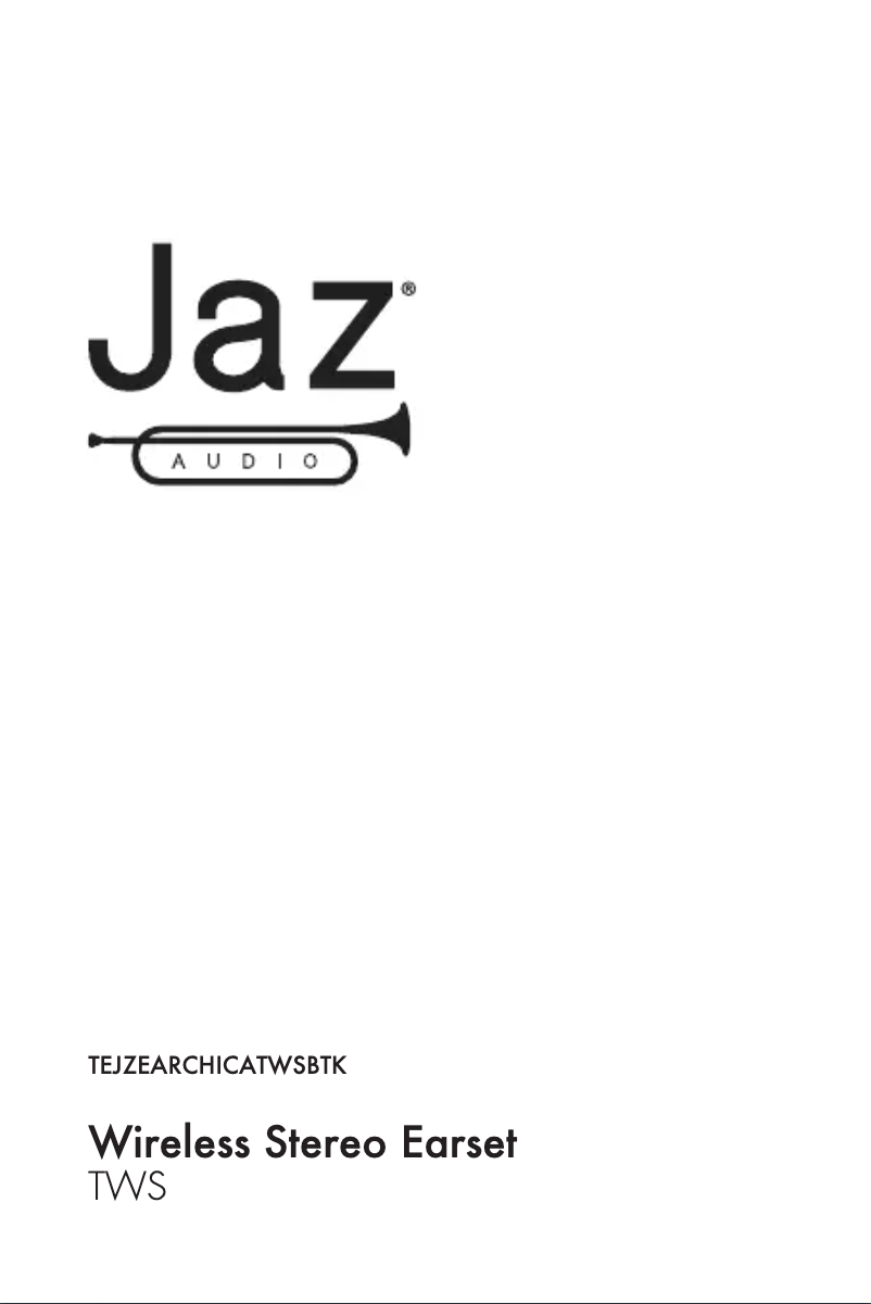 Page n°1 - Manuel utilisateur JAZ Audio Chicago TWS