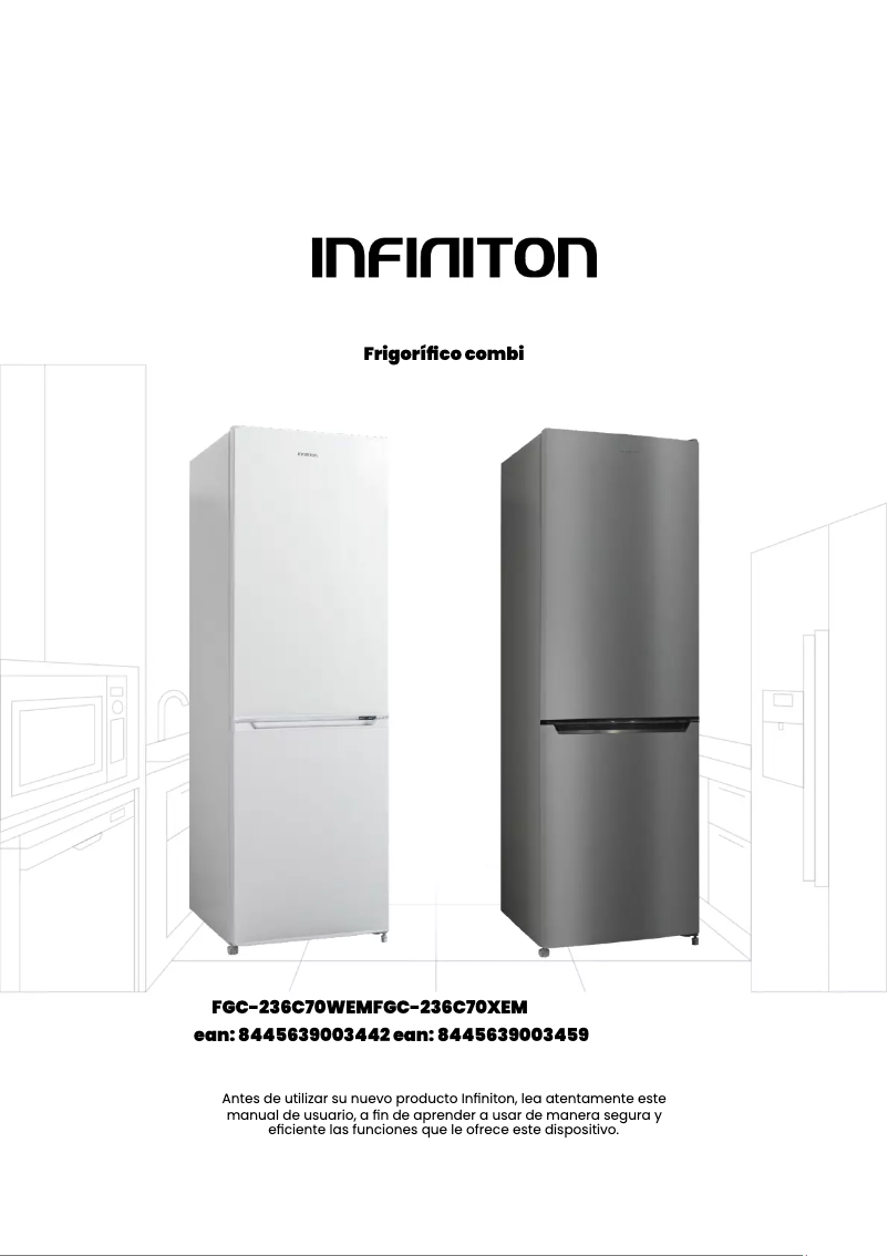 Page n°1 - Manuel utilisateur Infiniton FGC-236C70WEM