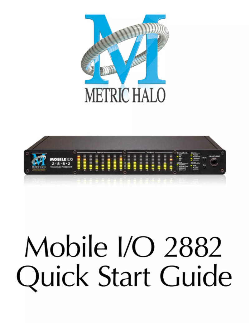 Image de la première page du manuel de l'appareil Mobile I/O 2882