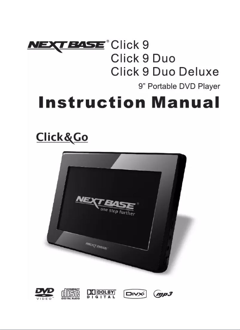 Image de la première page du manuel de l'appareil Click 9 Lite Duo Deluxe