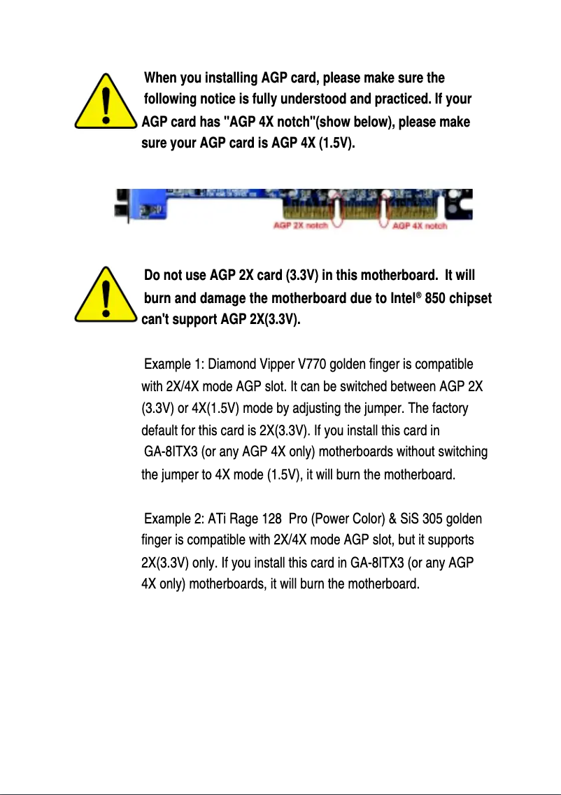 Page 1 de la notice Manuel utilisateur Gigabyte GA-8ITX3