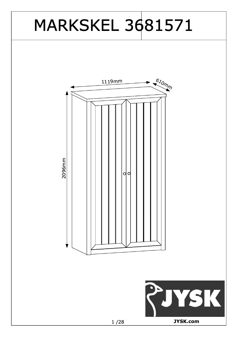 Image de la première page du manuel de l'appareil Markskel