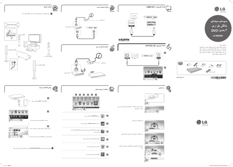 Page n°1 - Manuel utilisateur LG MAI0182