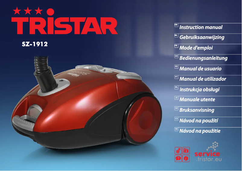 Image de la première page du manuel de l'appareil SZ-1912