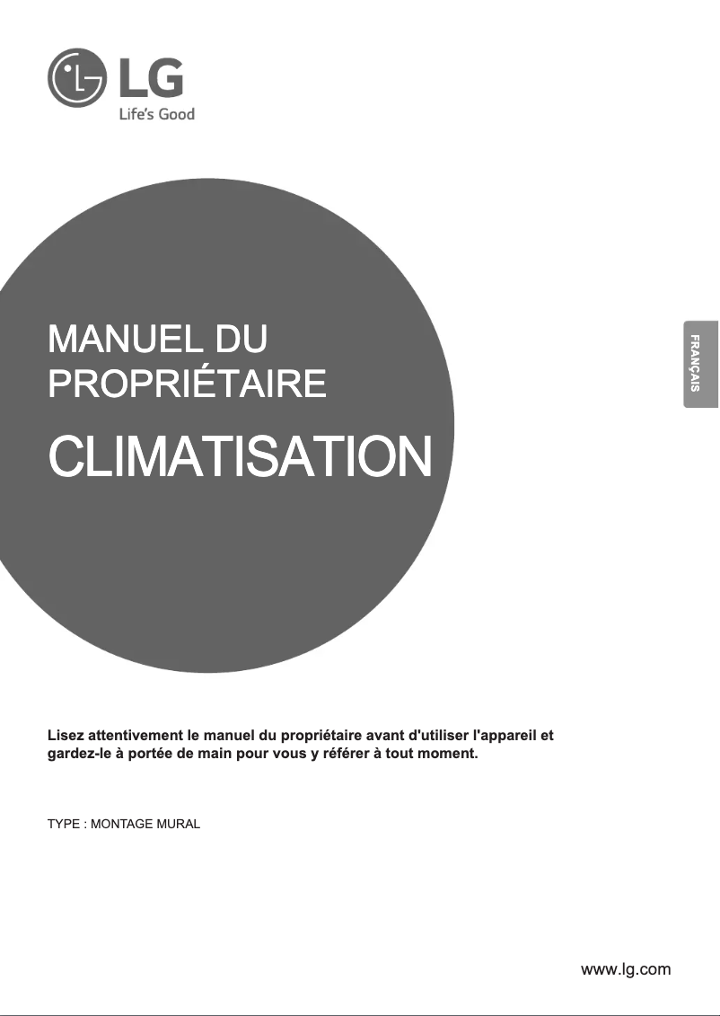 Page n°1 - Manuel utilisateur LG P24EN.UUE