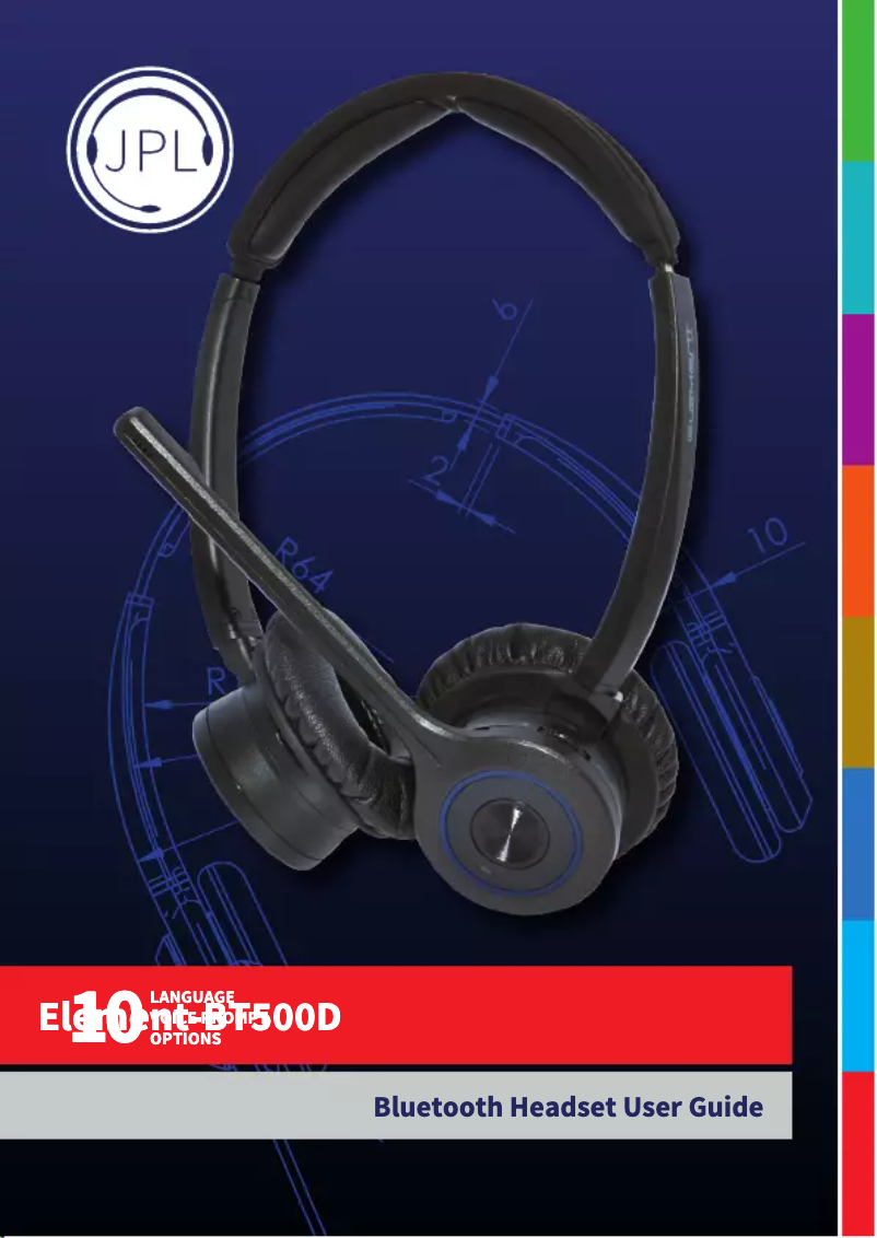 Page n°1 - Manuel utilisateur JPL Element-BT500D