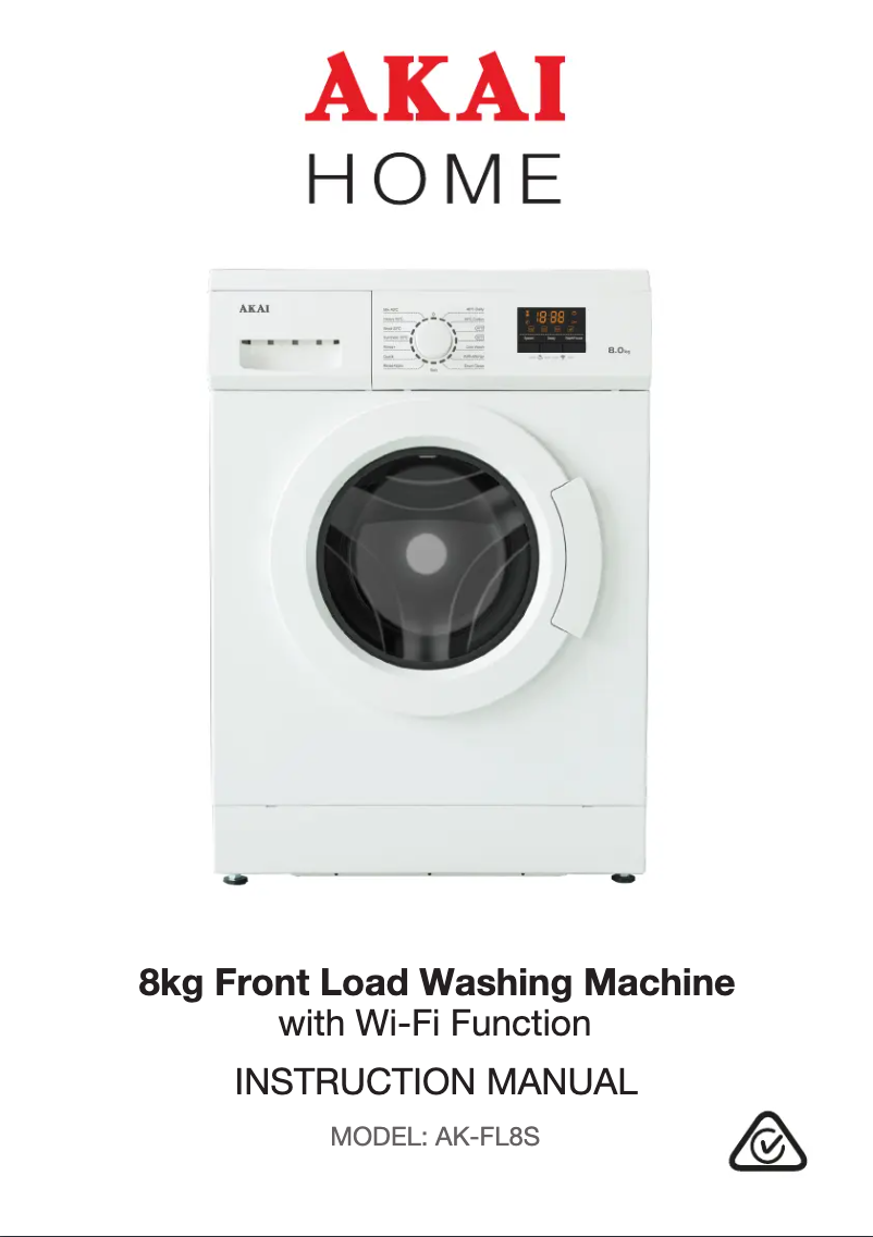 Page 1 de la notice Manuel utilisateur AKAI AK-FL8S