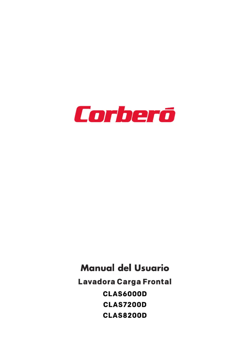 Page n°1 - Manuel utilisateur Corbero CLAS7200D