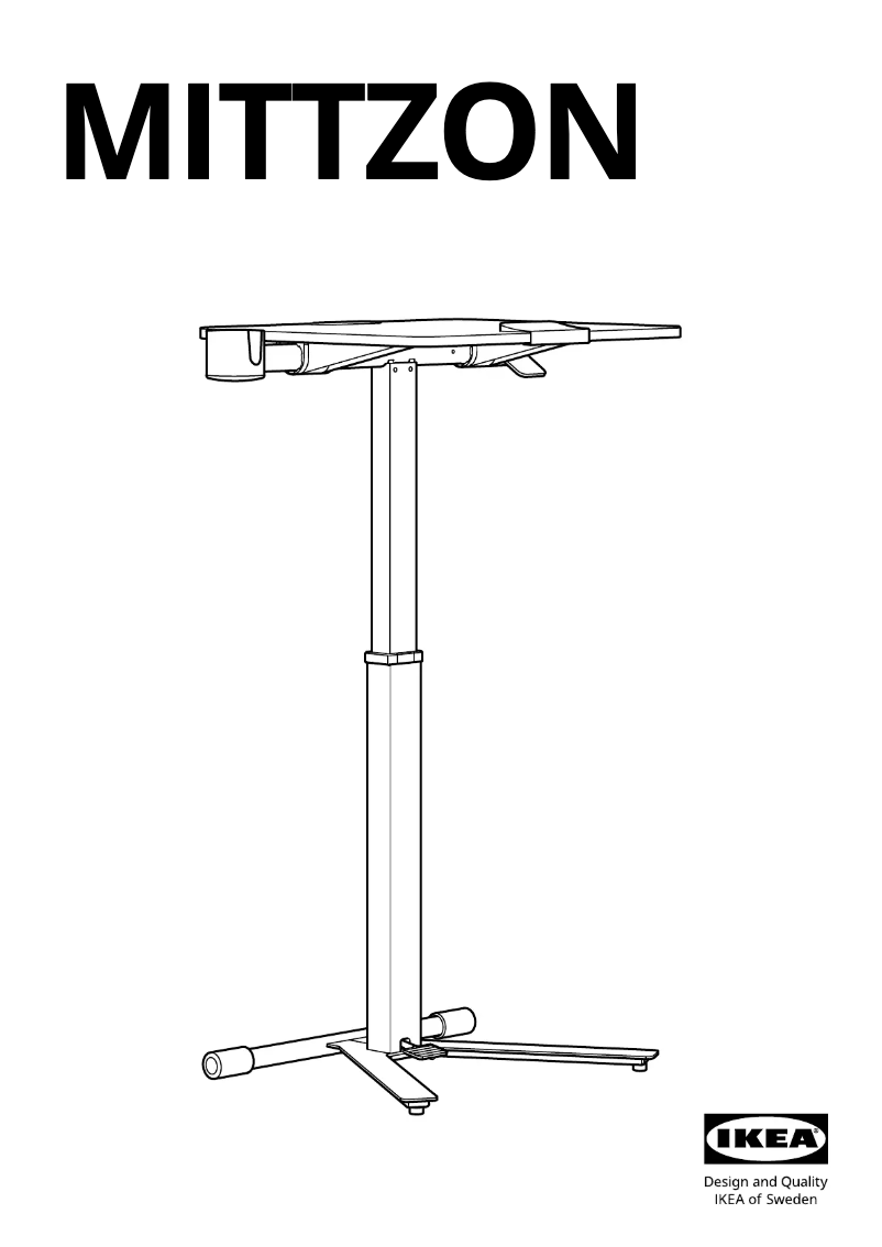 Image de la première page du manuel de l'appareil MITTZON 105.156.02