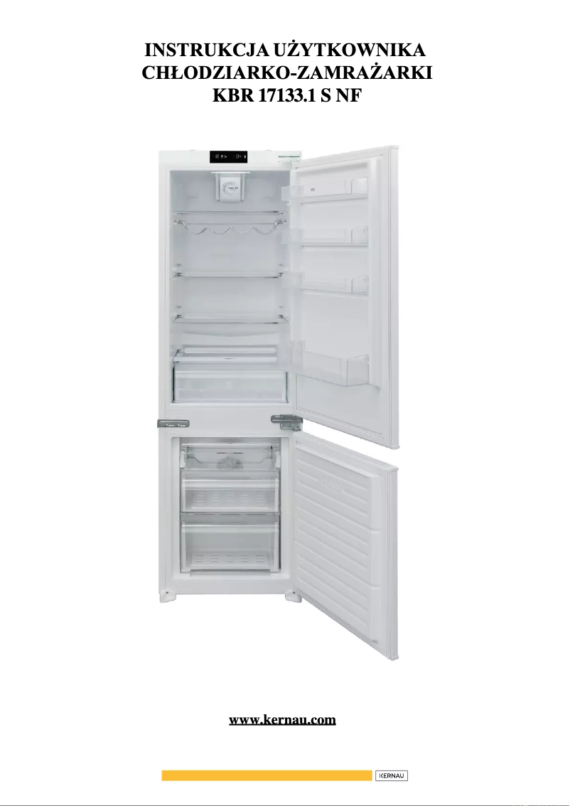 Página 1 del manual Manual de usuario Kernau KBR 17132