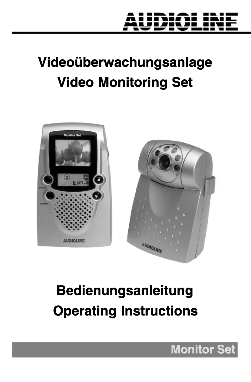 Page 1 de la notice Manuel utilisateur Audioline Monitor Set