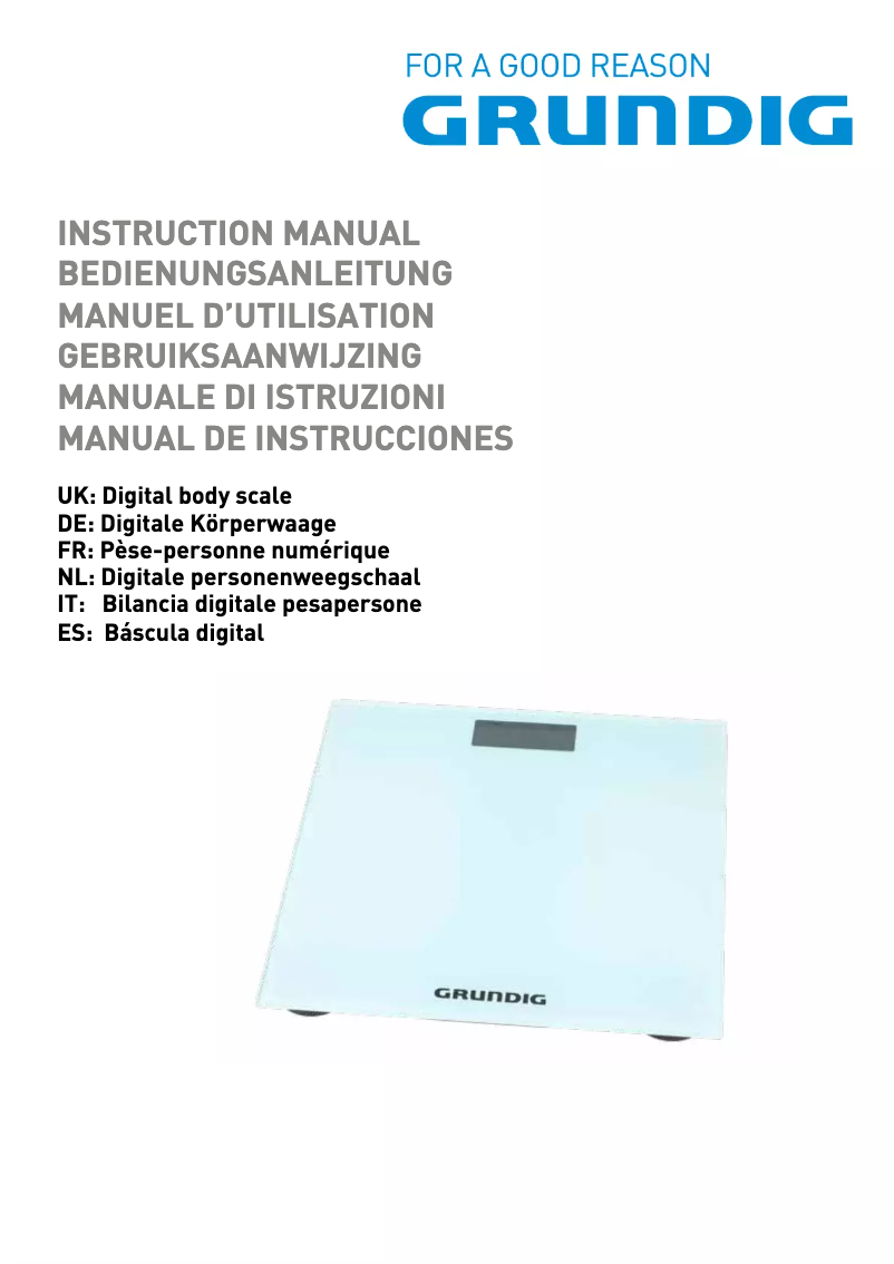 Page n°1 - Manuel utilisateur Grundig 16412