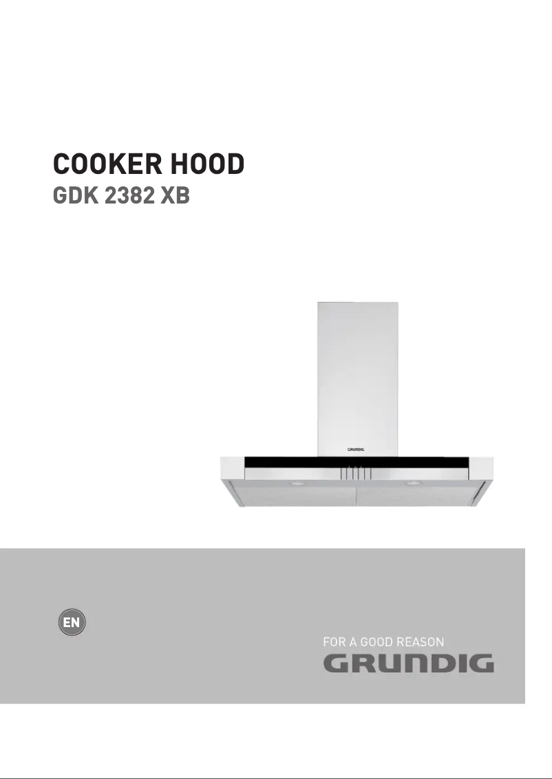 Page n°1 - Manuel utilisateur Grundig GDK2382