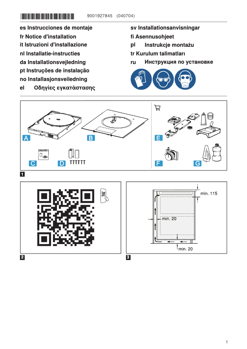 Imagen de la primera página del manual del dispositivo CU428100
