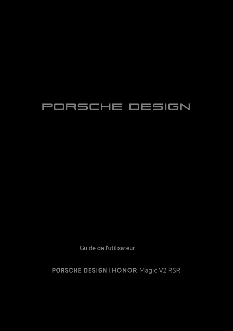 Image de la première page du manuel de l'appareil Magic V2 RSR