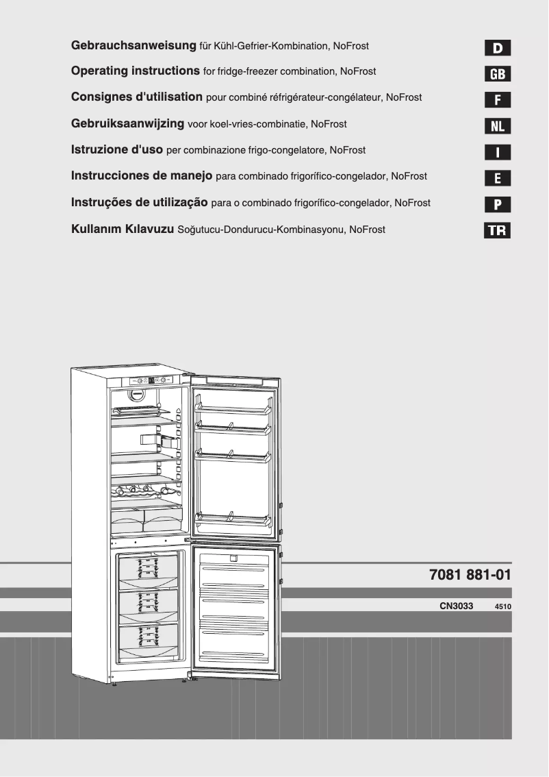 Image de la première page du manuel de l'appareil CNsl 3033