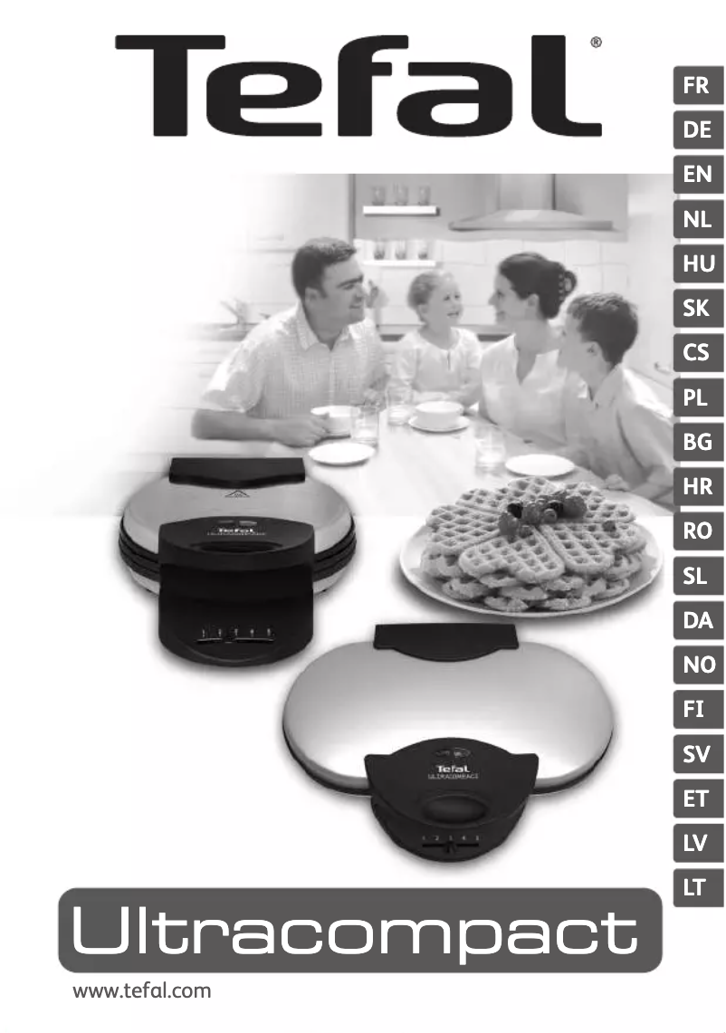 Page 1 de la notice Manuel utilisateur Tefal Ultracompact WM310D11CH