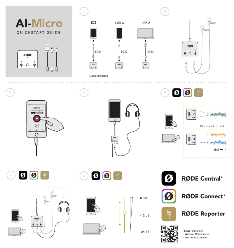 Image de la première page du manuel de l'appareil AI-Micro