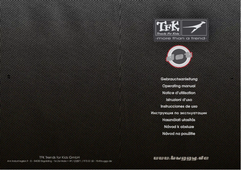 Page 1 de la notice Manuel utilisateur Phil & Teds DOT