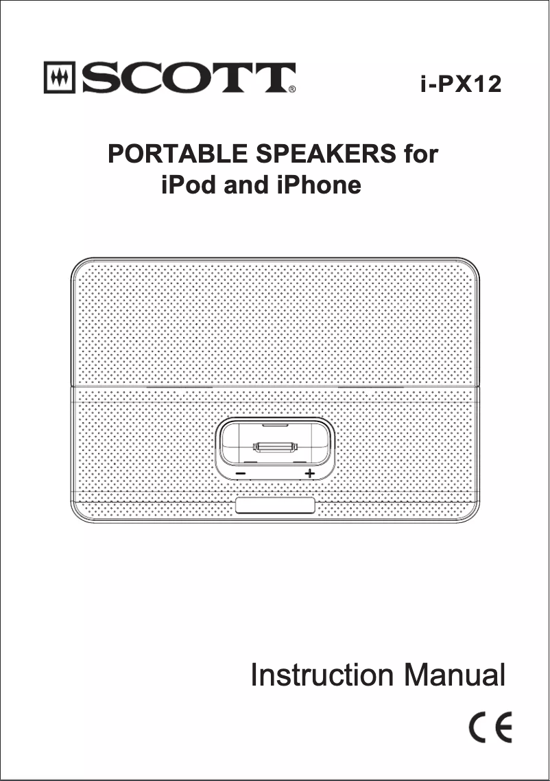 Page 1 de la notice Manuel utilisateur Scott i-PX 12 Helin