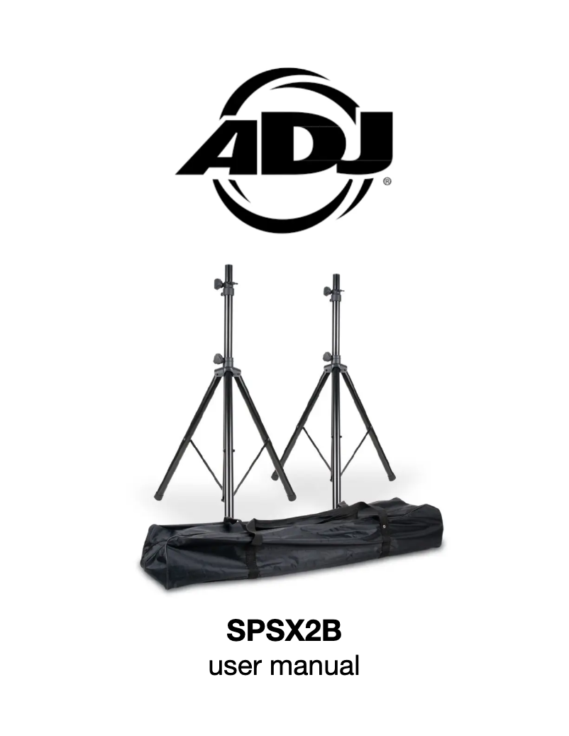 Image de la première page du manuel de l'appareil SPSX2B
