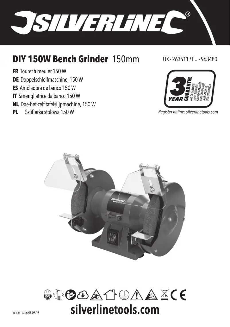 Page n°1 - Manuel utilisateur Silverline 263511