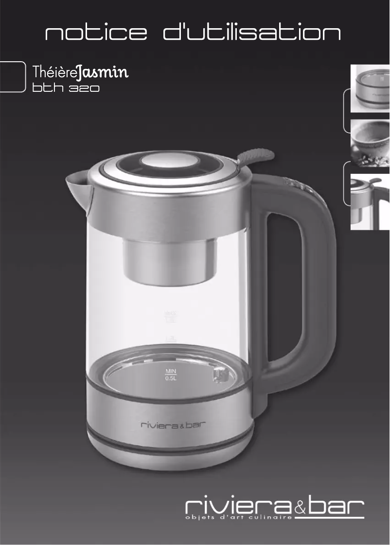 Image de la première page du manuel de l'appareil Jasmin BTH320