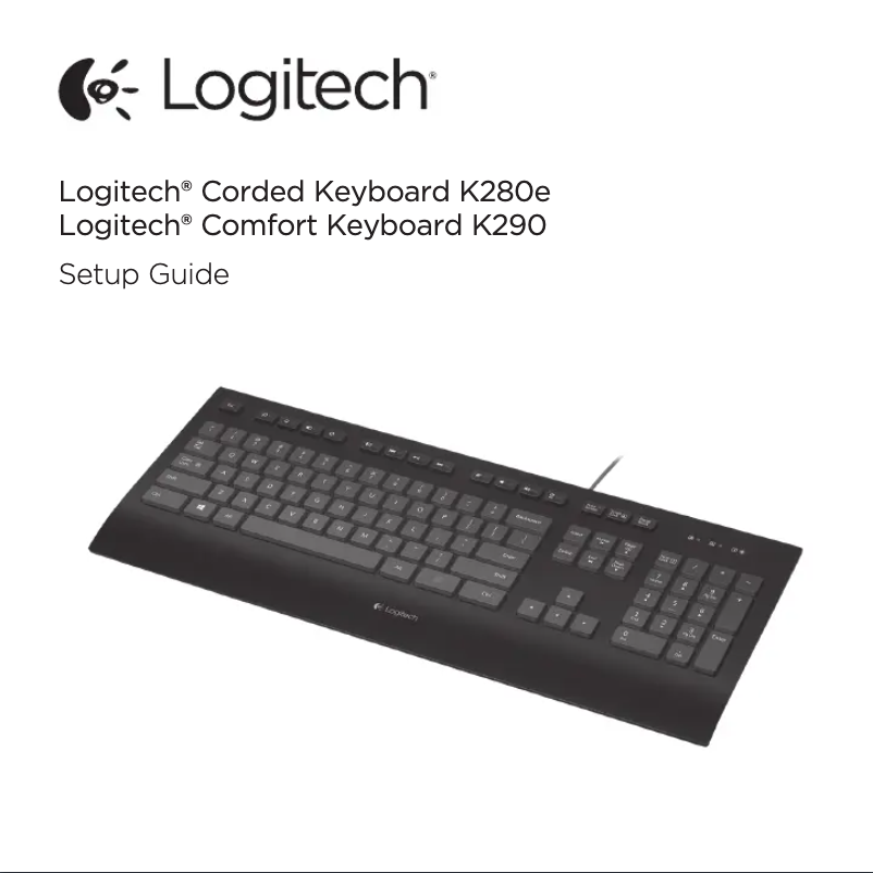 Page n°1 - Manuel utilisateur Logitech K290