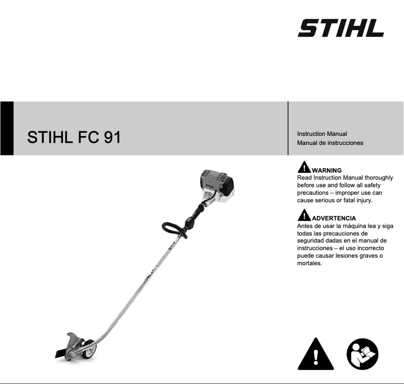 Page 1 de la notice Manuel utilisateur Stihl FC 91