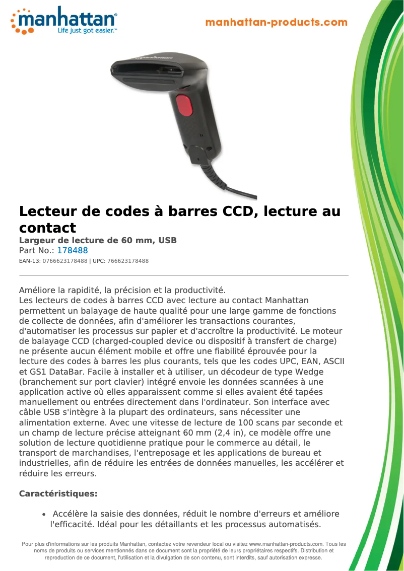 Image de la première page du manuel de l'appareil 178488