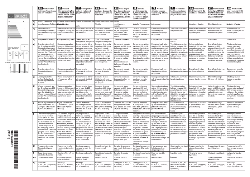 Page n°1 - Mode d'emploi Gaggenau DF251161