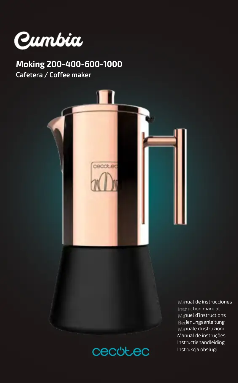 Page 1 de la notice Manuel utilisateur Cecotec Mulgando 400