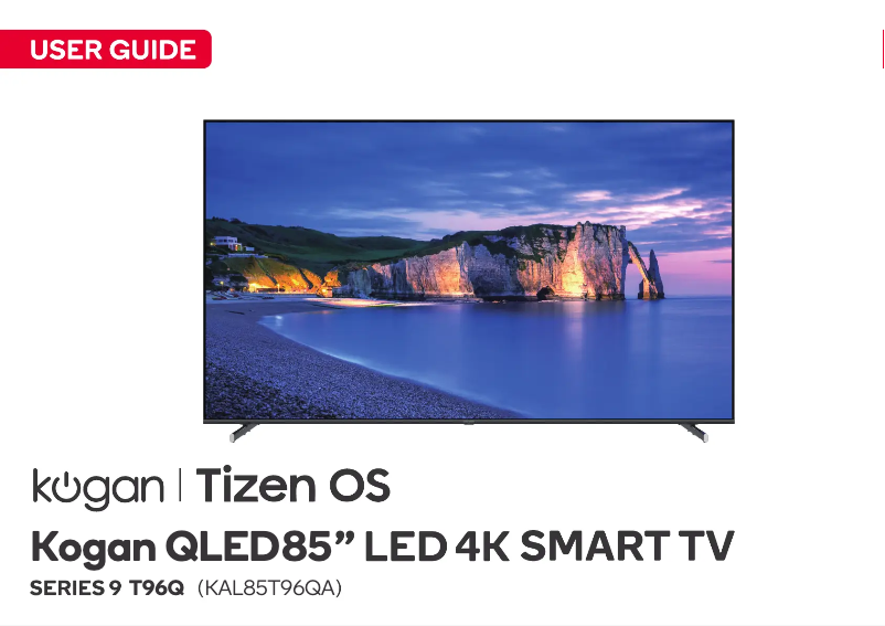 Image de la première page du manuel de l'appareil KAQL85T96QA