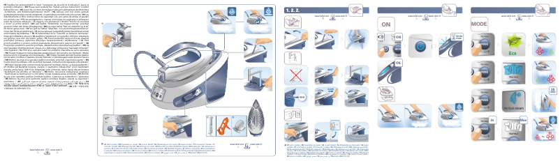 Page n°1 - Manuel utilisateur Tefal Express Anti-Calc SV8013