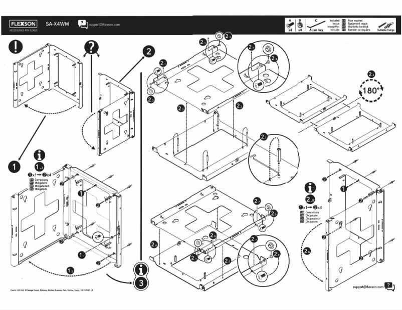 Imagen de la primera página del manual del dispositivo SA-X4WM