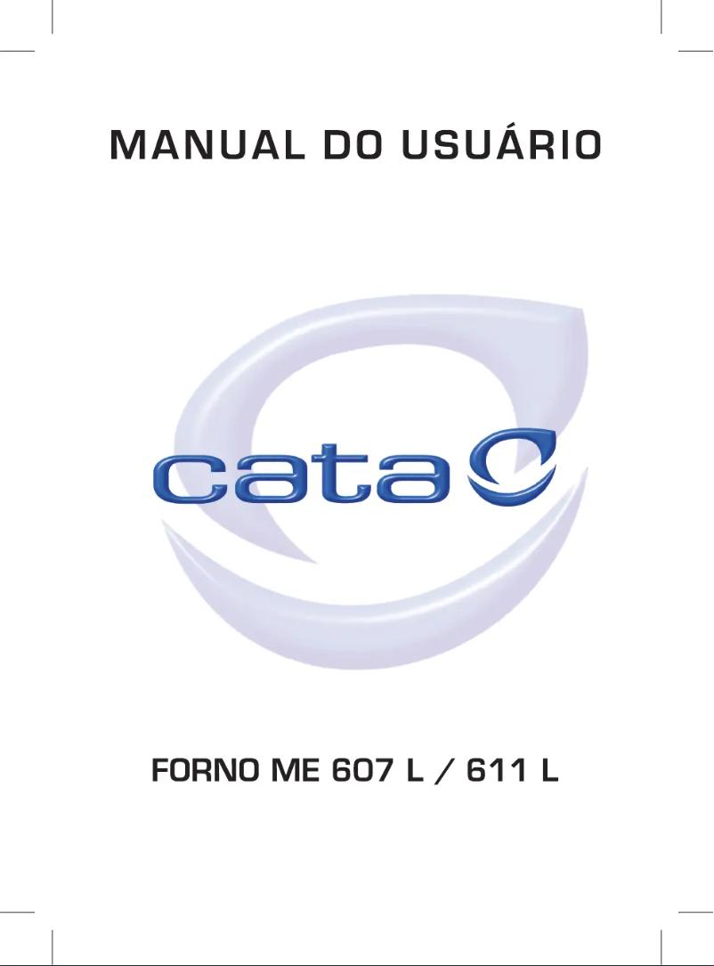 Page 1 de la notice Manuel utilisateur CATA ME 611 L