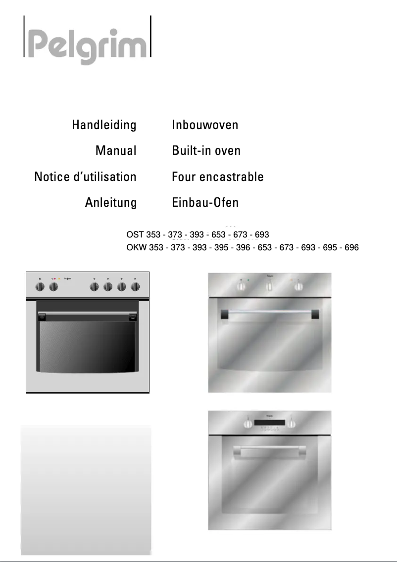Image de la première page du manuel de l'appareil OKW693ALU
