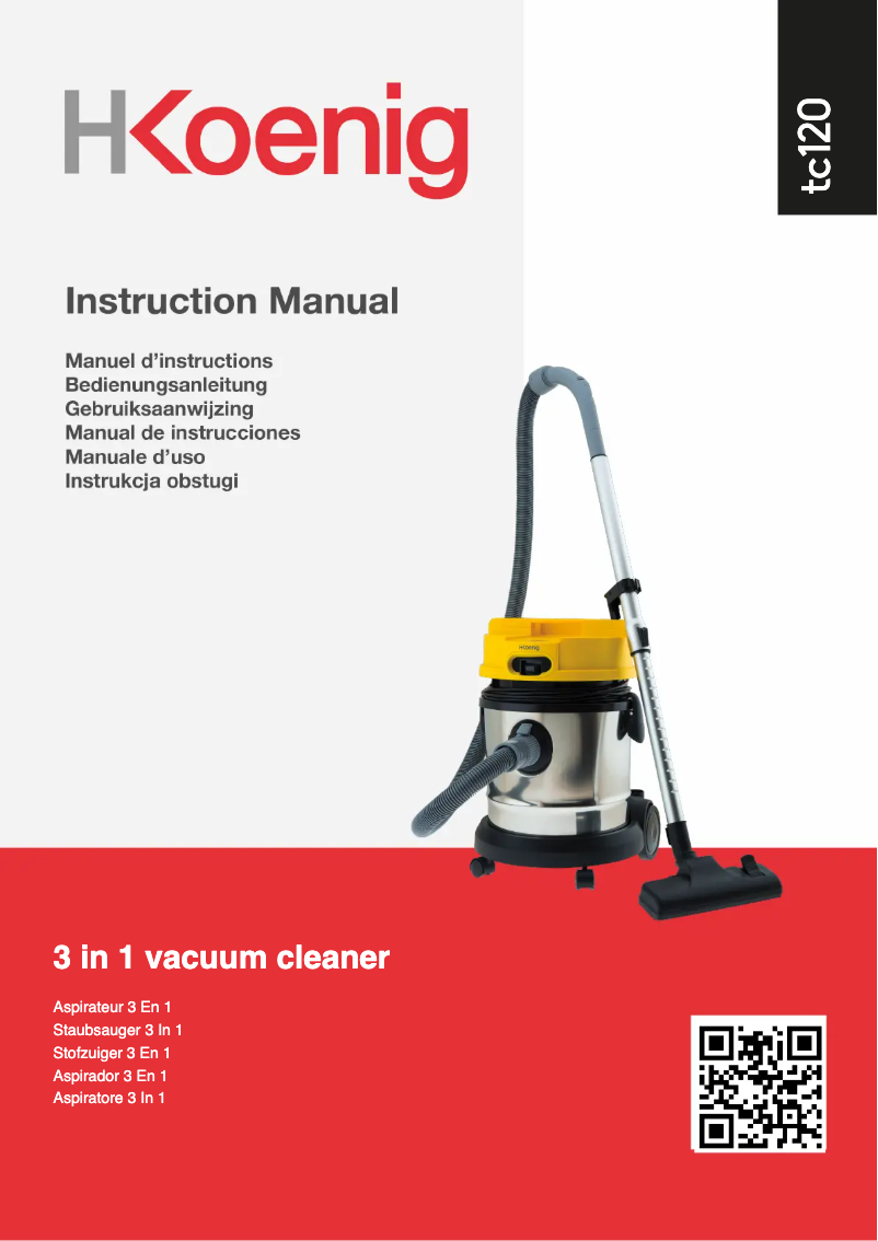 Image de la première page du manuel de l'appareil TC120