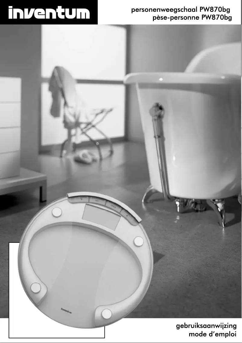 Page n°1 - Manuel utilisateur Inventum PW870BG