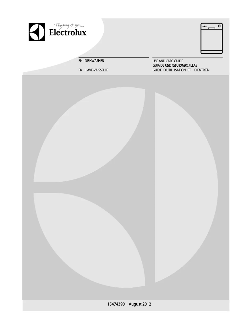 Page 1 de la notice Manuel utilisateur Electrolux ICON EDW7505HPS