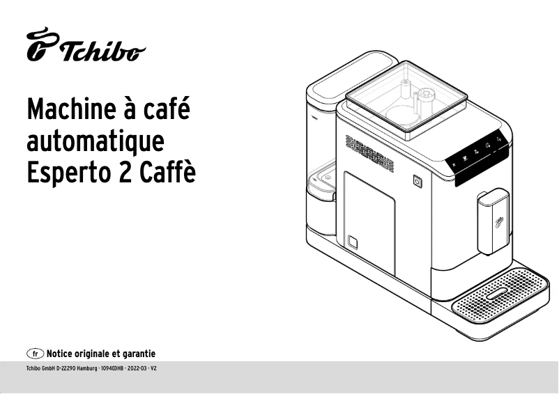 Image de la première page du manuel de l'appareil Esperto 2 Caffè