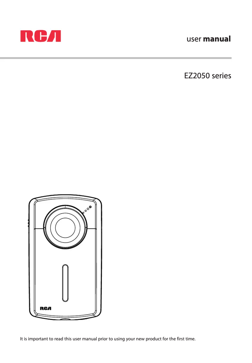 Page 1 de la notice Manuel utilisateur RCA Small Wonder EZ2050