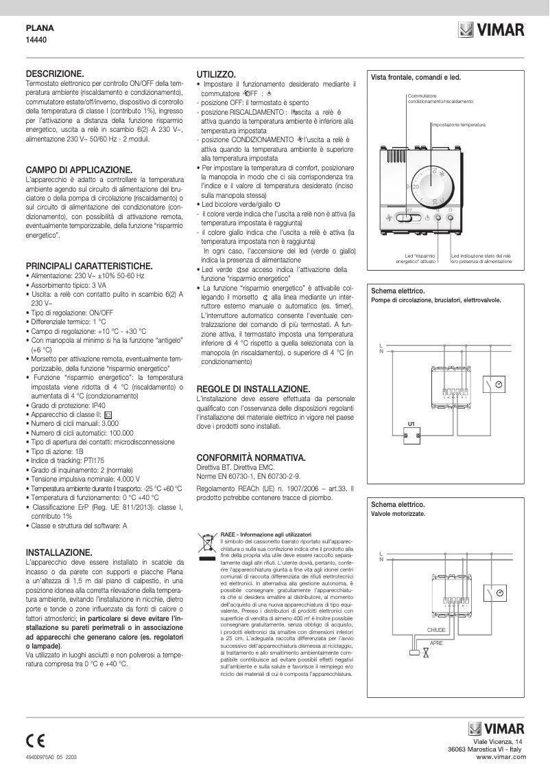 Image de la première page du manuel de l'appareil 14440.SL