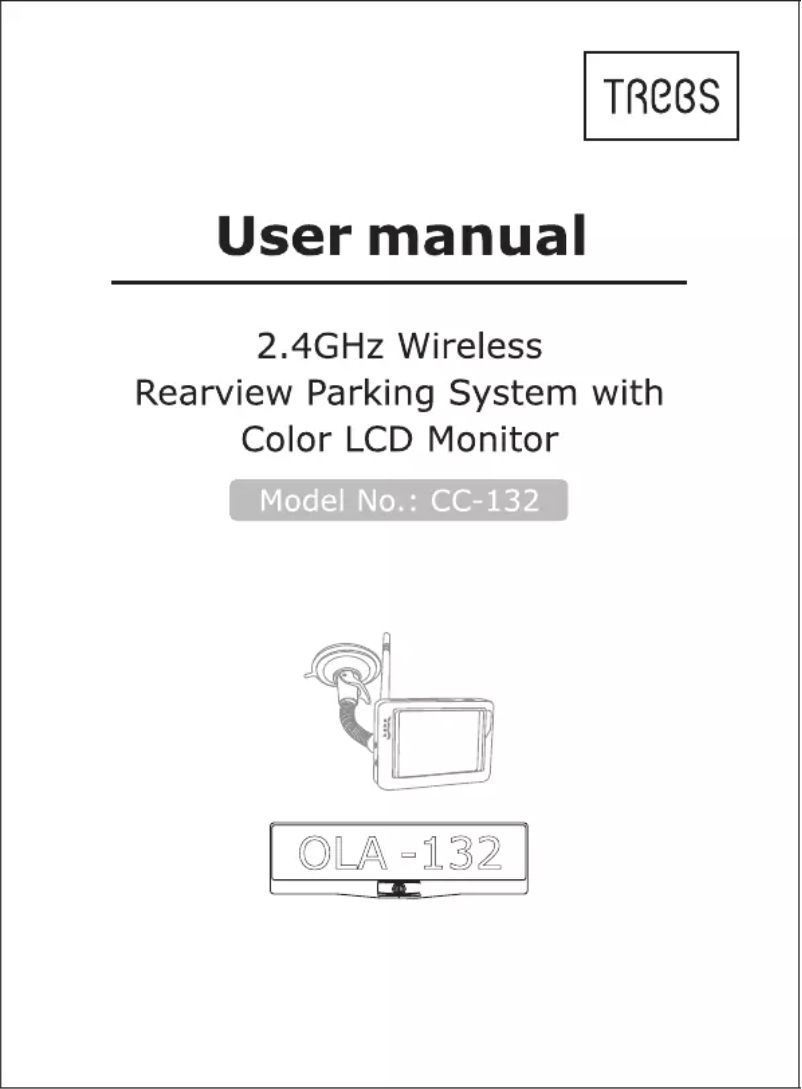 Page 1 de la notice Manuel utilisateur Trebs CC-132